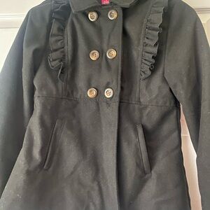 Girl’s Wool Coat with hood